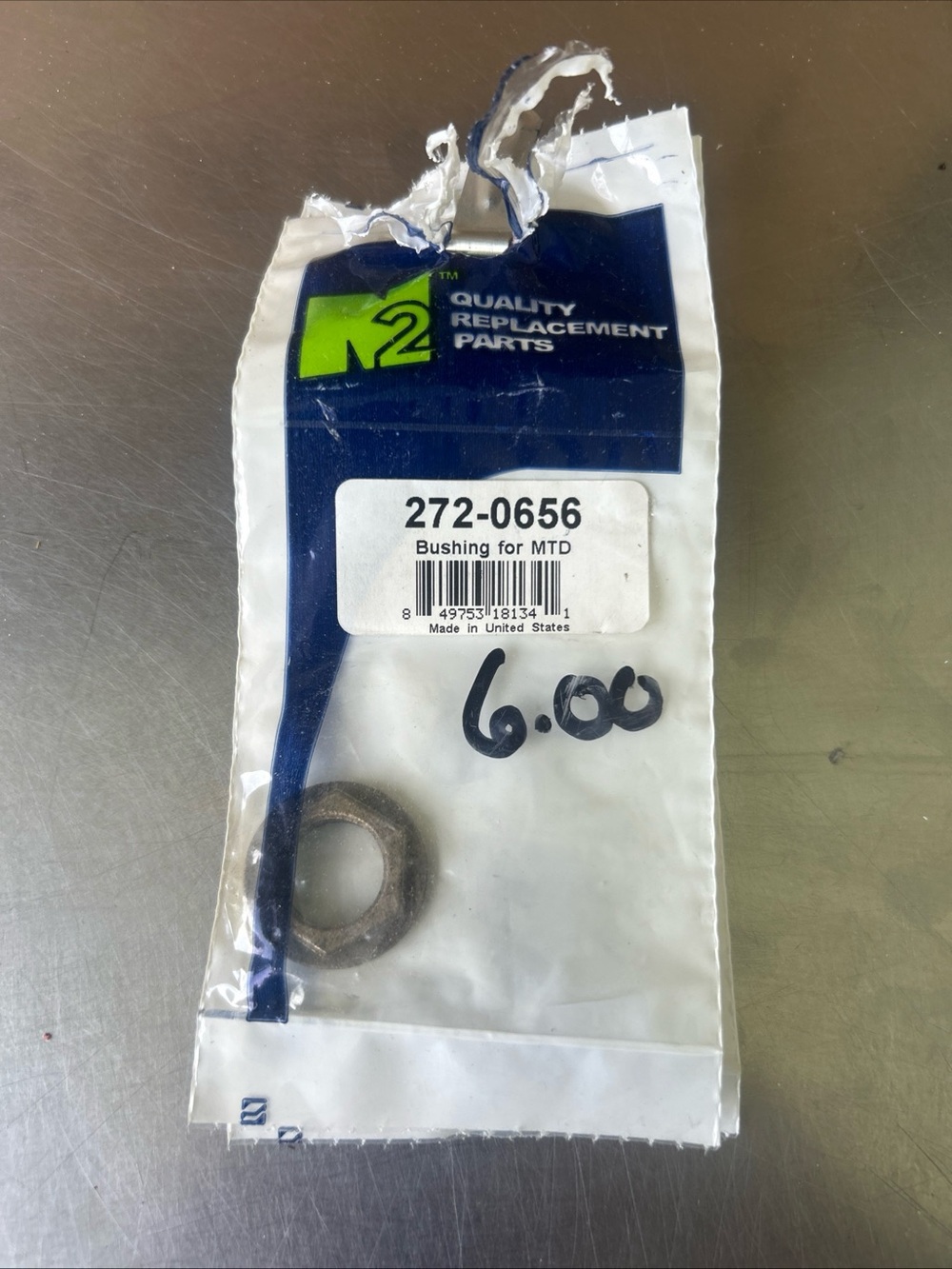 Bushing For MTD 272-0656